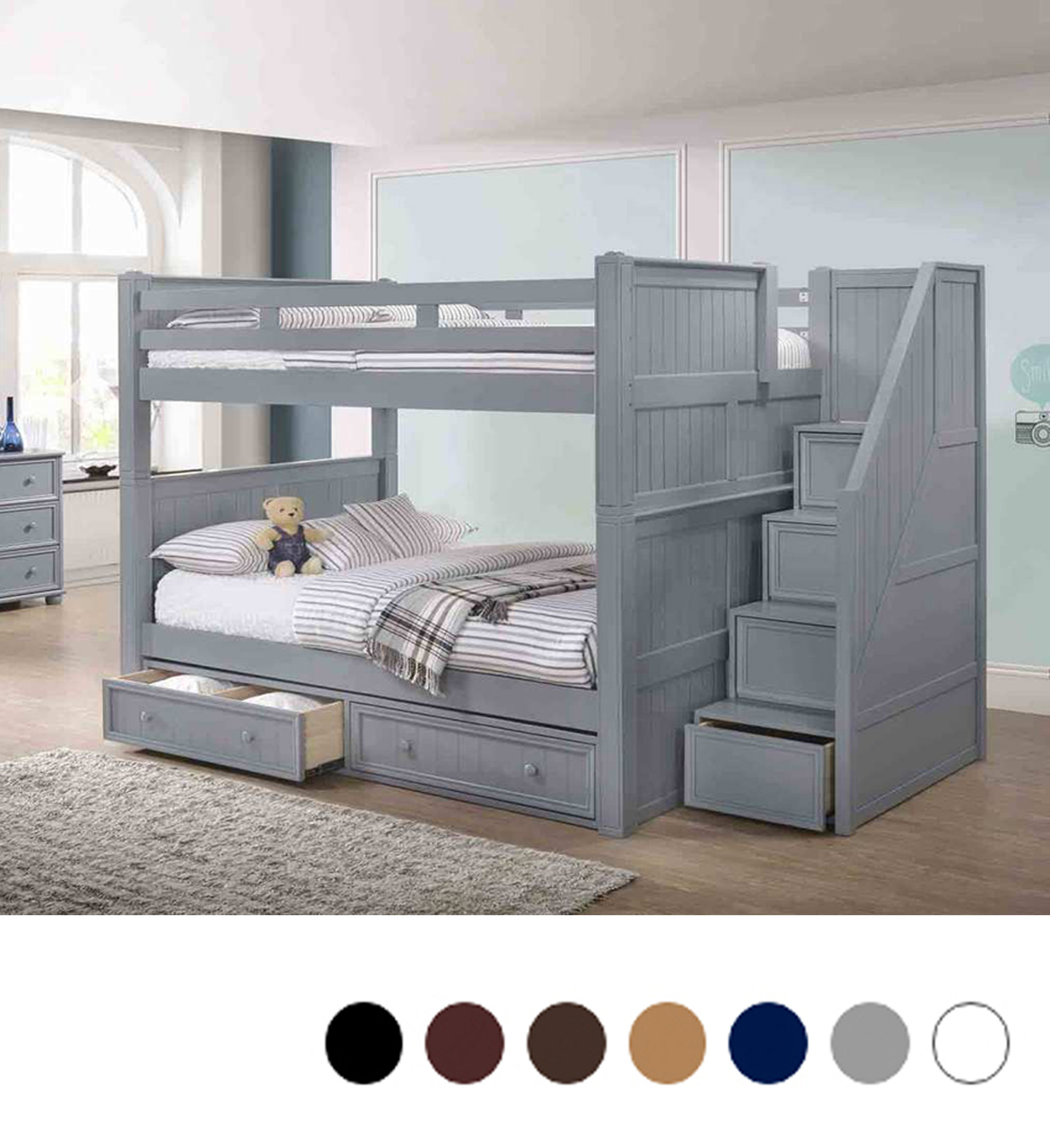 Is the trundle with this style bunk bed a twin?