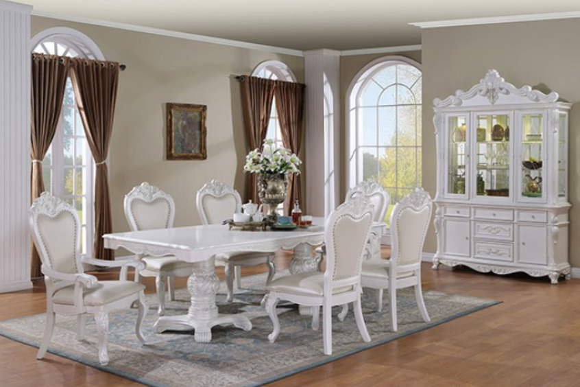 Marysville 95" 7 PC Extending Dining Table Set Questions & Answers